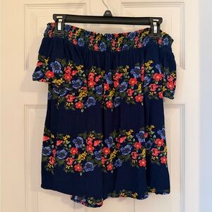 Floral Off-Shoulder Top